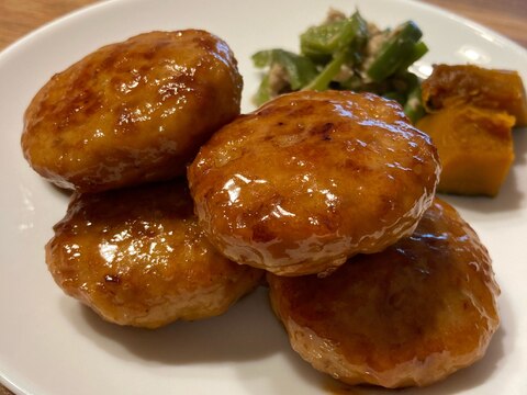 ふんわり☆甘辛鶏つくね